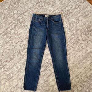 Lagence High Rise Slim Ankle Jean Size 27
